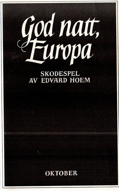 God natt Europa
