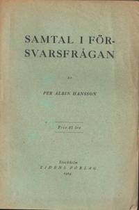 Samtal i försvarsfrågan.