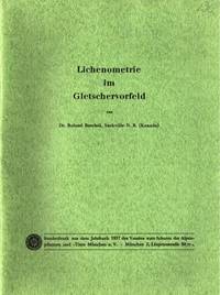 Lichenometrie im Gletschervorfeld.