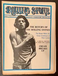 Rolling Stone (Issue #15, August 10th, 1968 -- The Mick Jagger Cover) by Ed Jann Wenner - Paperback - First Edition - 1968 - from Appledore Books, ABAA (SKU: 17858)