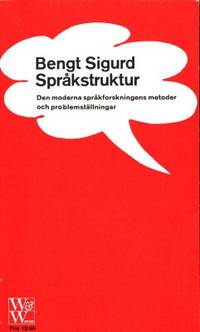 Språkstruktur. Den moderna språkforskningens…