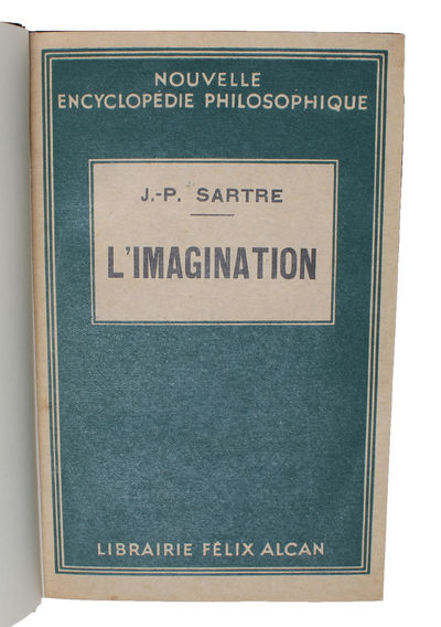 L'Imagination. - [SARTRE'S FIRST BOOK - EXQUISITELY BOUND BY MIGUET] (photo 2)