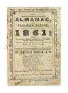 The New-England Almanac and Farmer's Friend 1861