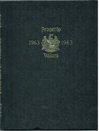 Property Values Annual Record for 1963 : North Somerset and South Gloucestershire by Under the Hammer - 1963