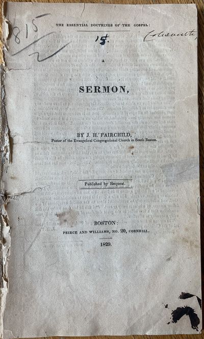 The Essential Doctrines of the Gospel: A Sermon