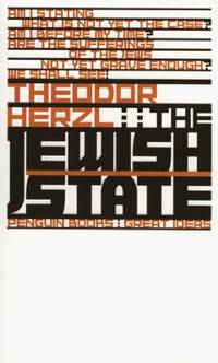 Great Ideas V the Jewish State (Penguin Great Ideas)