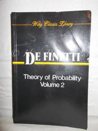 image of Theory of Probability Volume 2