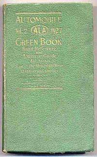 image of Automobile Green Book Vol. 2 1927