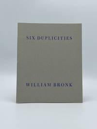 cover of Six Duplicities: William Bronk