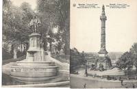 Brussels - 11 Vintage Circa 1930s 5.5&quot; X 7&quot; Jumbo Postcards - Unused by Albert Dohman - ca 1930s