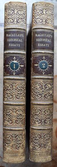 CRITICAL AND HISTORICAL ESSAYS contributed to The Edinburgh Review Vol. 2