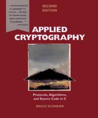 image of Applied Cryptography : Protocols, Algorithms, and Source Code in C