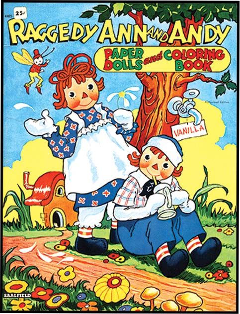 raggedy ann and andy paper dolls