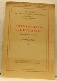 Fornsvenska legendariet. Handskrifter och språk.