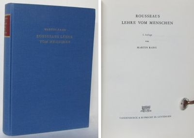Rousseaus Lehre vom Menschen.