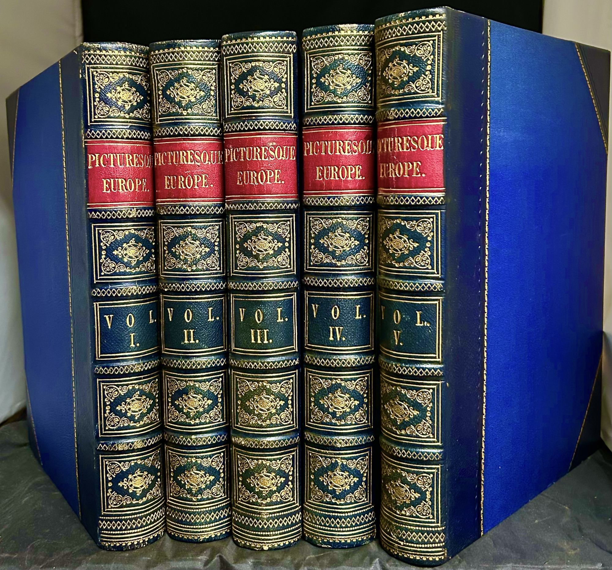 Picturesque Europe With Illustrations On Steel And