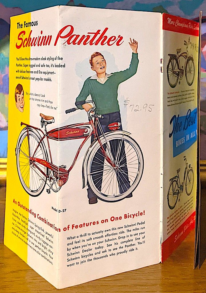 classic schwinn bicycles book and muscle bikes Vintage schwinn bicycle original instruction