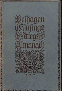 Kriegs-Almanach. by VELHAGEN UND KLAFING - from Frits Knuf Antiquarian Books (SKU: 19862)