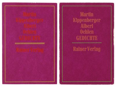 Gedichte (Two Volumes)