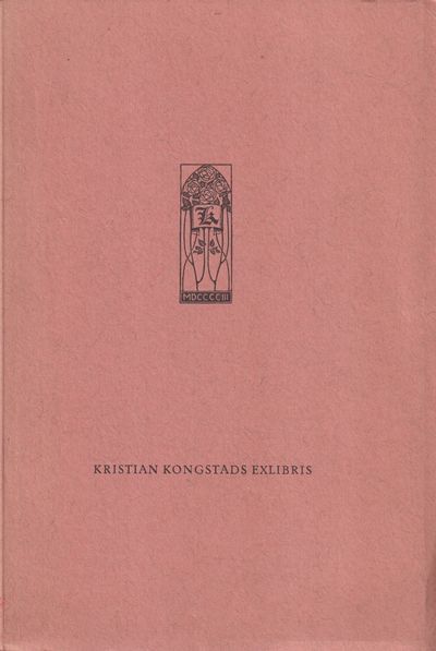 Kristian Kongstads exlibris. [Utg. av] Carit…