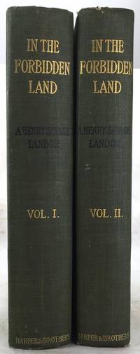 image of In the forbidden land : an account of a journey into Tibet, capture by the Tibetan lamas and soldiers, imprisonment, torture and ultimate release brought about by Dr. Wilson and the political peshkar, Karak Sing-Pal 2 Vol. Set