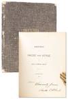 Sketches in Prose and Verse (Signed first edition)