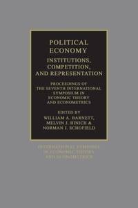 Political Economy: Institutions, Competition and Representation