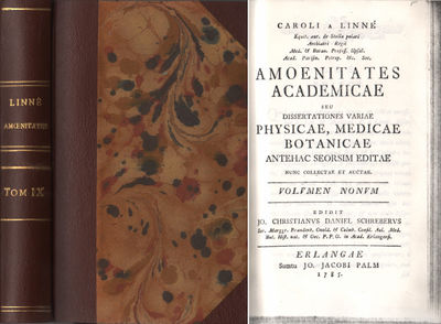 AMOENITATES ACADEMICAE seu dissertationes variae…