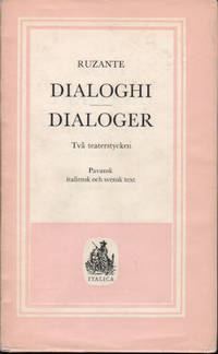DIALOGHI - DIALOGER. Två teaterstycken.