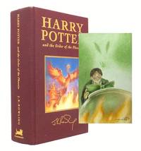 image of Harry Potter and the Order of the Phoenix. Deluxe Harry Potter With Unique Watercolour Painting