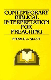 Contemporary Biblical Interpretation for Preaching