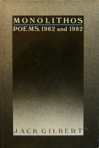 image of Monolithos; Poems 1962 and 1982