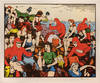 The Phantom Gives Therapy (Original color lithographic print from the 2014 Printed Matter Los Angeles Art Book Fair)
