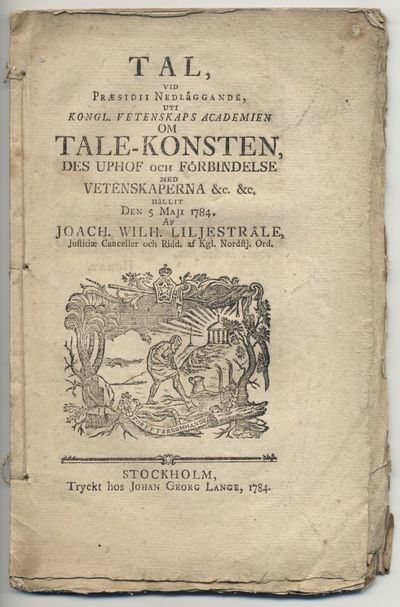 Tal, vid præsidii nedläggande, uti kongl.…