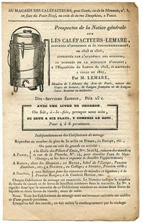 Prospectus de la notice générale sur les…