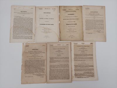 7 1800S DOCUMENTS FROM THE COMMITTEE ON PUBLIC LANDS