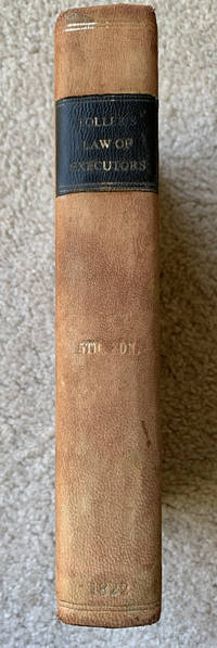 cover of The Law of Executors and Administrator