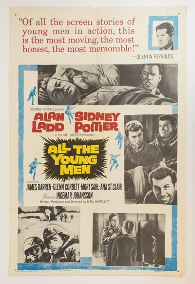 ALL THE YOUNG MEN" MOVIE POSTER