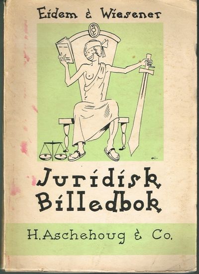 Juridisk billedbok. Utgitt av Juristforeningen.