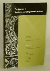 image of Journal of Medieval and Early Modern Studies, Volume 29, Number 2, Spring 1999; Open-Topic Issue