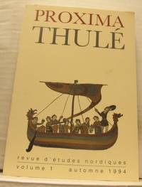 Proxima Thule. Revue d´études nordiques.