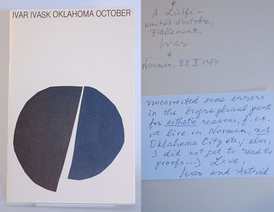 Oklahoma October. Selected Poems (1958-1984),…