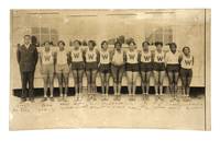 Original Group Photograph of the Girls' Basketball Team, Webster High School, Minden, Louisiana, 1931