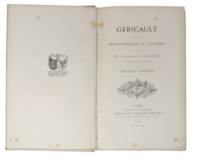 Géricault. Etude Biographique et Critique avec le Catalogue Raisonné de L'Oeuvre du Maitre. (photo 2)