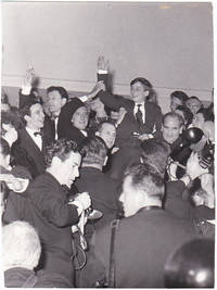 image of Original photograph Francois Truffaut, Jean Cocteau, and others at the Cannes Film Festival, 1959