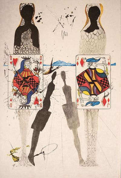 New York: Maecenas Press - Random House, 1969. The Deluxe Edition of Salvadore Dalí's Alice's Adven...