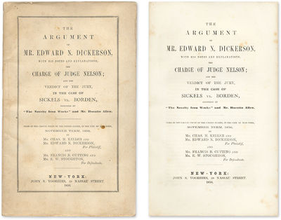 The Argument of Mr. Edward N. Dickerson, With His Notes and..