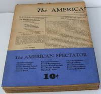 The American Spectator: A Literary Newspaper, issues 1-21 (November, 1932 - July, 1934)