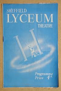 image of Sheffield Lyceum Theatre Programme. 5th October 1953.