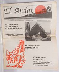 image of El Andar: bilingual monthly for the Santa Cruz County, numero 5, Noviembre de 1989